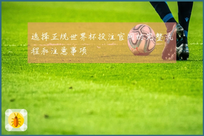 选择正规世界杯投注官网的完整流程和注意事项
