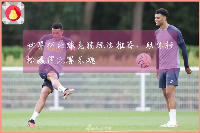 世界杯让球竞猜玩法推荐，助你轻松赢得比赛乐趣