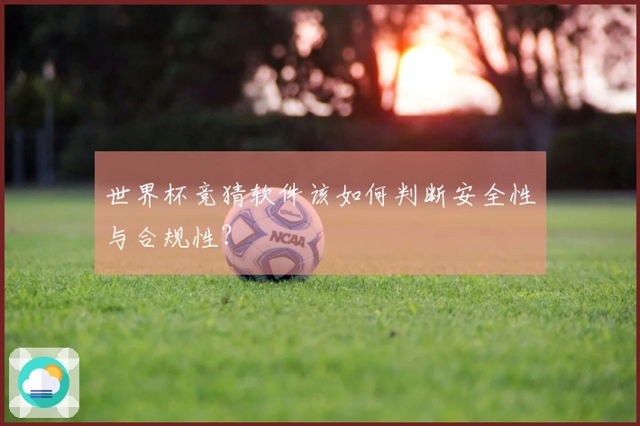 世界杯竞猜软件该如何判断安全性与合规性？