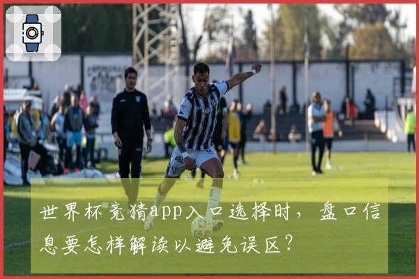 世界杯竞猜app入口选择时，盘口信息要怎样解读以避免误区？